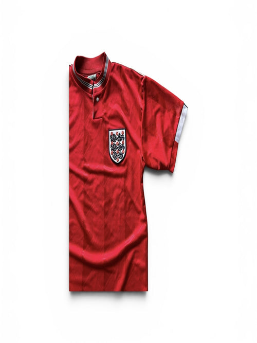 Endland 1989 Away Red (Small) - Premium Second Hand