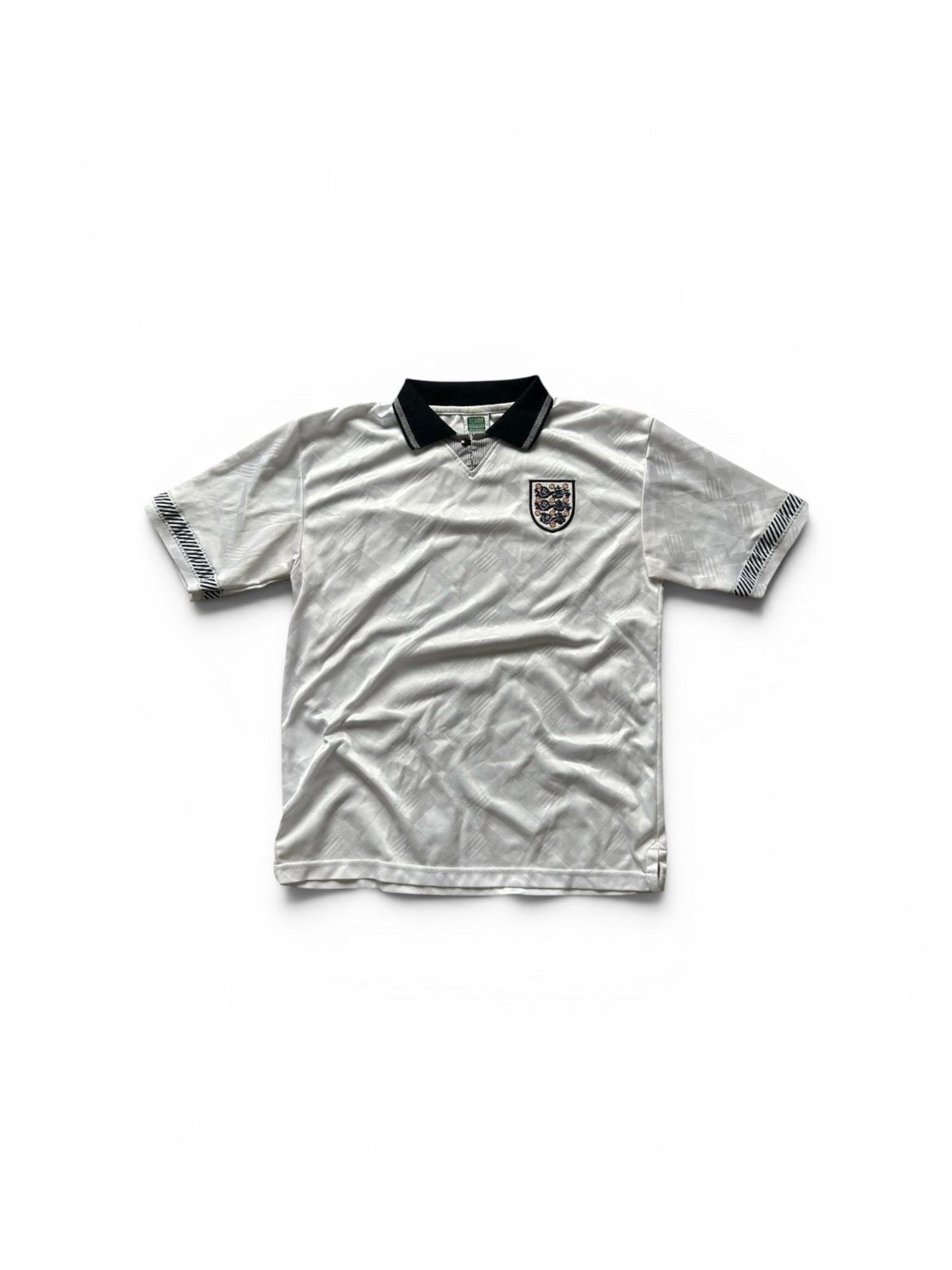 England 1990 White Home Shirt (Medium) - Premium Second Hand