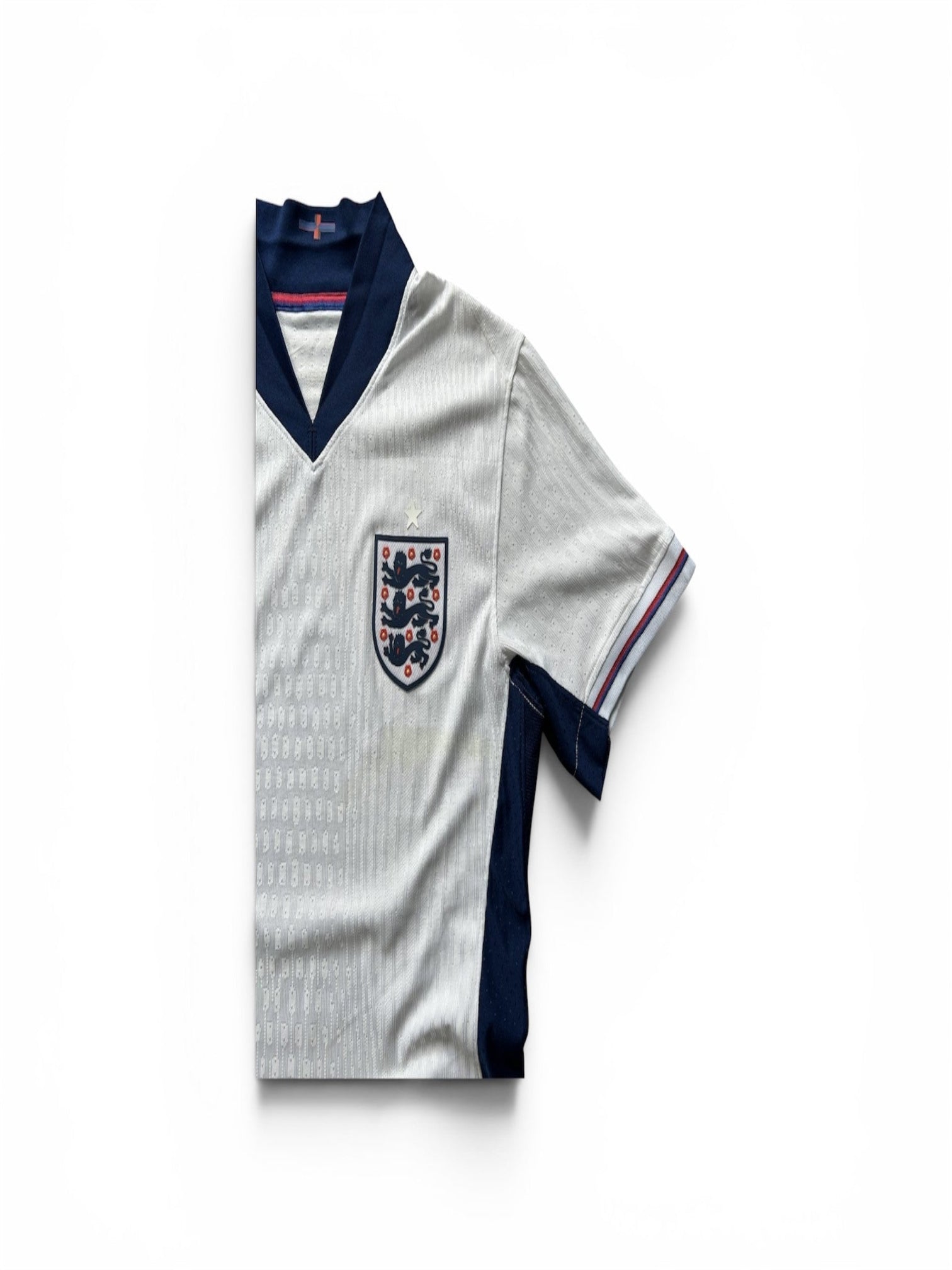 England 2024 White Home Shirt (Large) - Second Hand